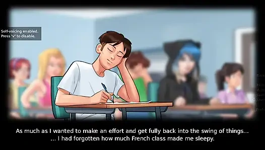 Summertime saga 1. tag auf dem college