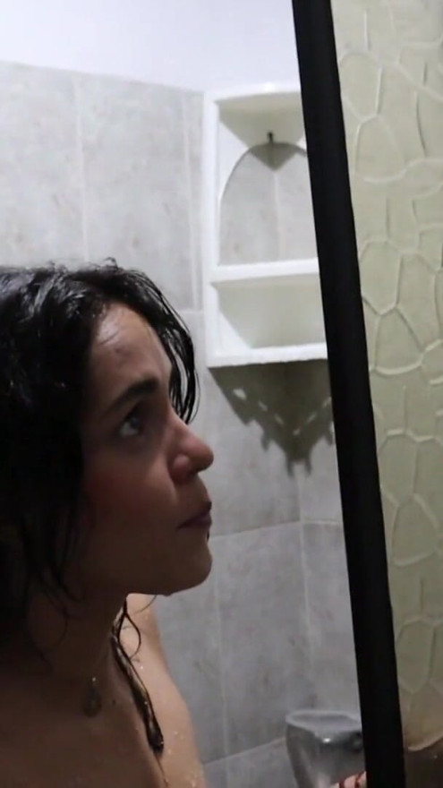 I WATCH AS MY STEPSISTER TAKES A SHOWER IN THE BATHROOM. | Clip 1