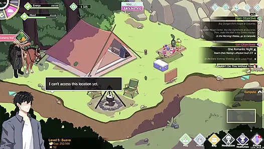 Happy student part 4! We go camping with Yating and have sex in the tent!