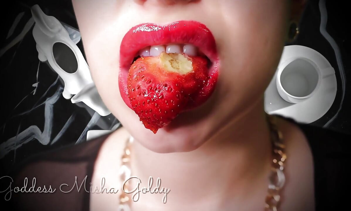 Lipsberry seduction! Worship, wank and cum! JOI