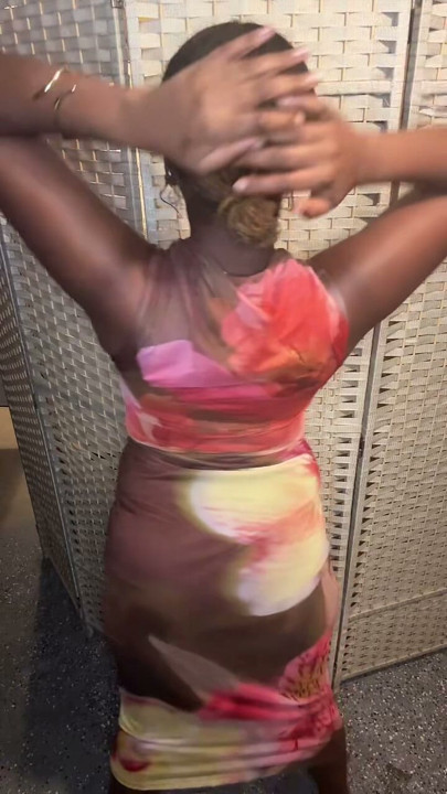 Skinny Baddie Black Girl