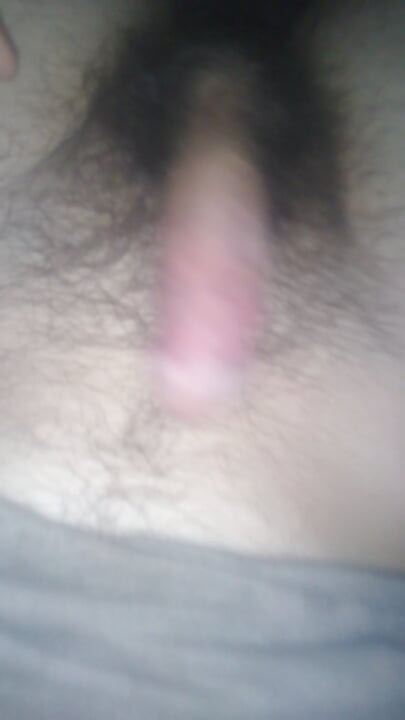 Man grops his cock under the covers