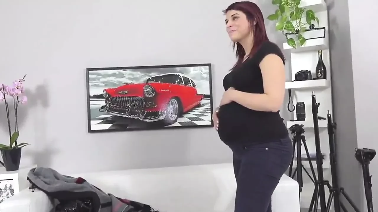 casting pregnant redhead – hardcore fetish