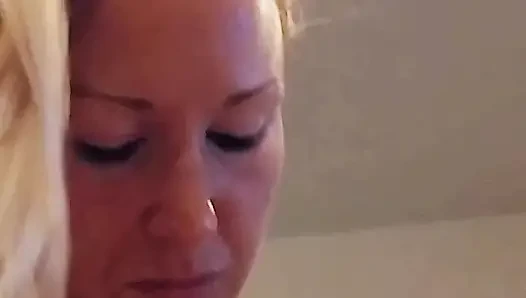 Amazing Amateur American Wife Rides Neighbors Cock