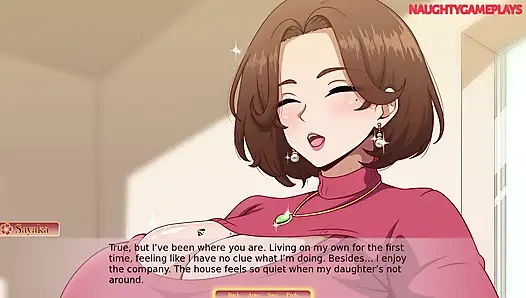 Sayaka My Naughty Milf Neighbor By Erebeta - Sexy Big Tits Stepmom Enjoying HOT SEX With Her New Neighbor