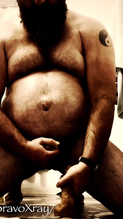 Spectacular moment from "BravoXray7 Bear Exploring While The Wife Is Away For Pay."