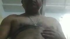 Indian Older Gay Big Cock Hairy Horny Daddy Showtime