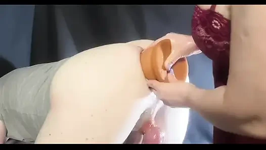 Yeni büyük göt tıkacı anal eğitim