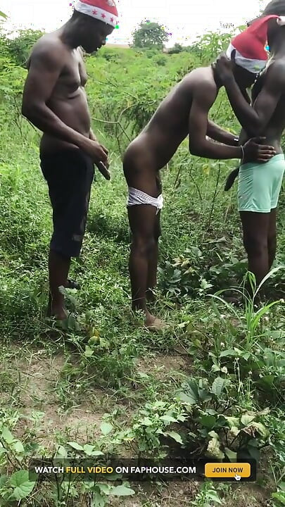 Božićna trojka na otvorenom