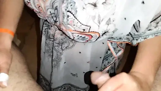 Blowjob berisiko di hotel mesir balkony dan mandi setelah muncrat di mulut