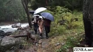 JAV CMNF outdoor nudity nature trek Yuu Kawakami Subtitled