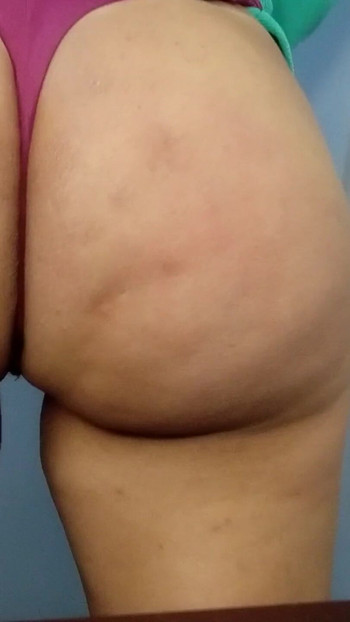 The slutty stepdaughter wiggles her huge ass for her old stepfather, sticks her finger in her ass and touches her pussy | Clip 3