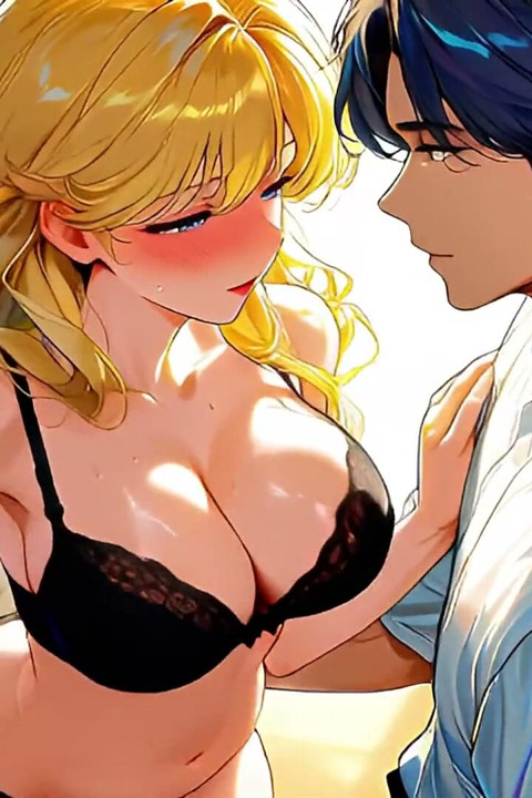 Женат на французской блондинке, MILF, соблазненный в примерочной — Ia Animation