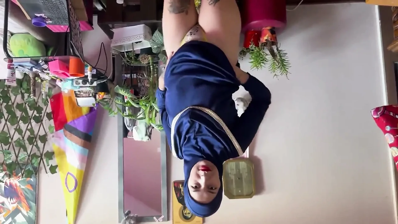 Hijab Striptease
