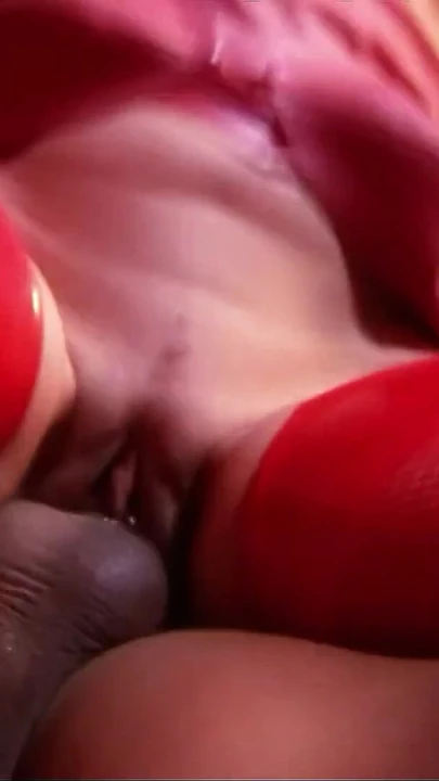 Epic moment from "Domina and Mistress let Slave Fuck in Femdom Latex FFM Threesome"