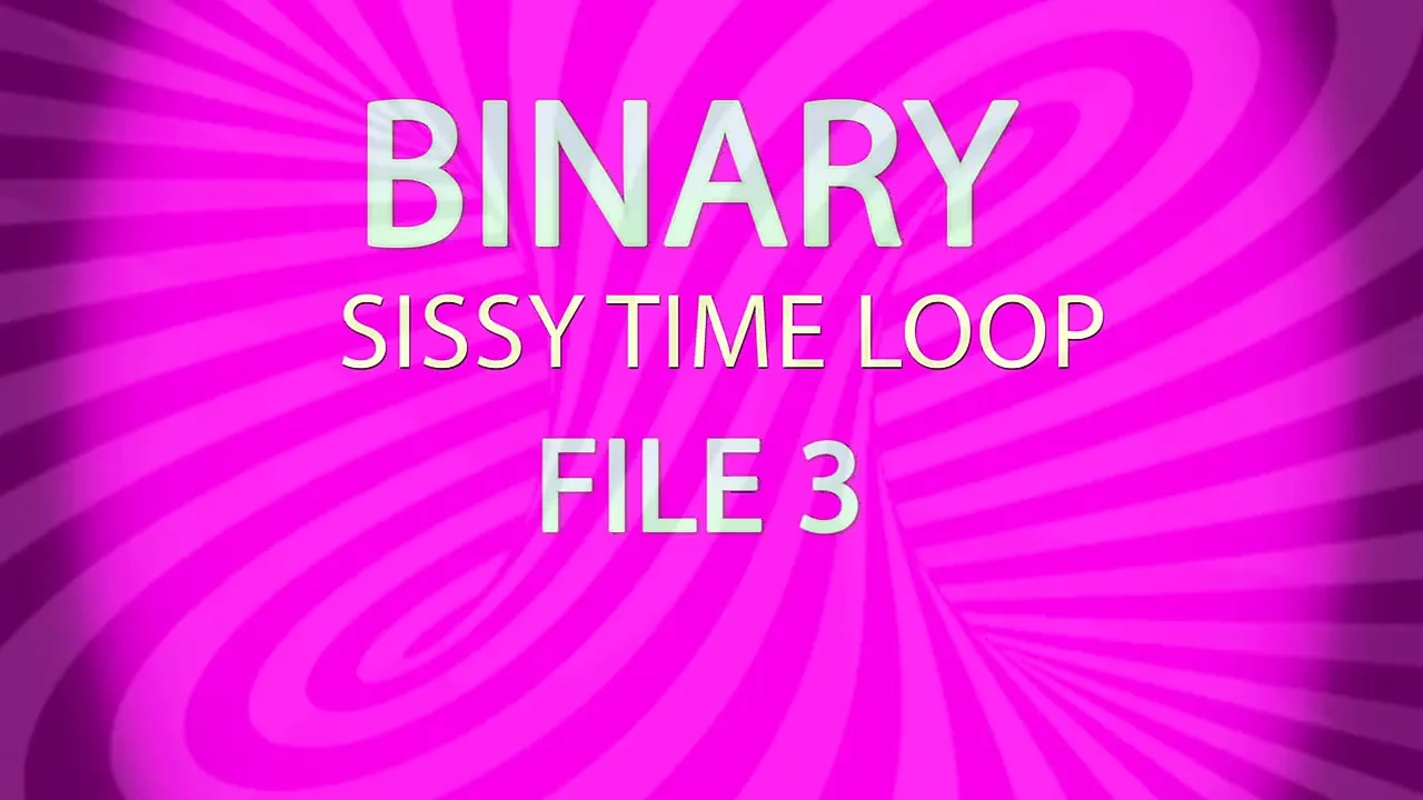 AUDIO ONLY - Binary sissy time loop file 3