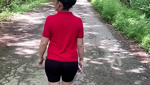 Anal luar ruangan milf pemalu!!