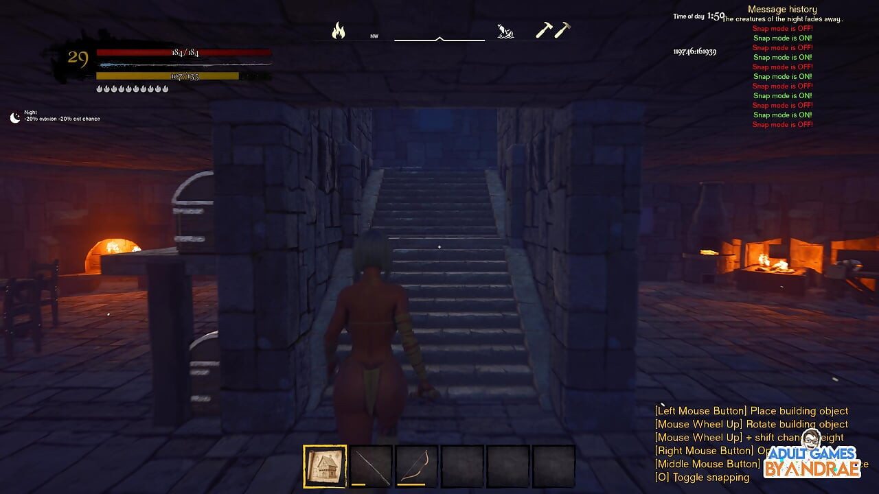 Ep9: Building a Basement in Our Stone House, Wicked Island Gameplay