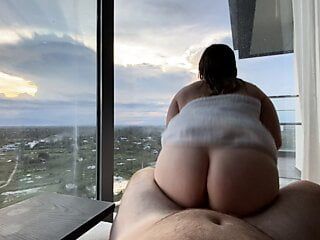 Fucking with a view...
