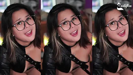 Freaky Hentai Reaction Cute Asian Streamer Goonette Breaks to Pure Overstimulation