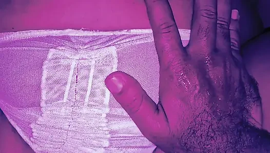 I tore my stepmom's panties and came a lot in her beautiful pussy, hairy pussy and her big tits