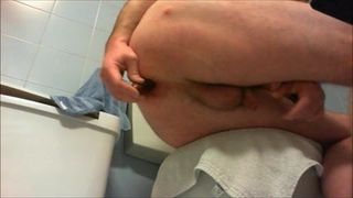 Anal fun - with some wanking