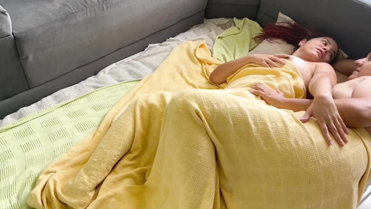Fucked under the sheets no one can find out that you play with my pussy