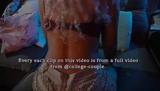 21 doggystyle auf den rücken gespritzt, pOV, trockenes humping - super zusammenstellung - Er kommt in seine kleidung