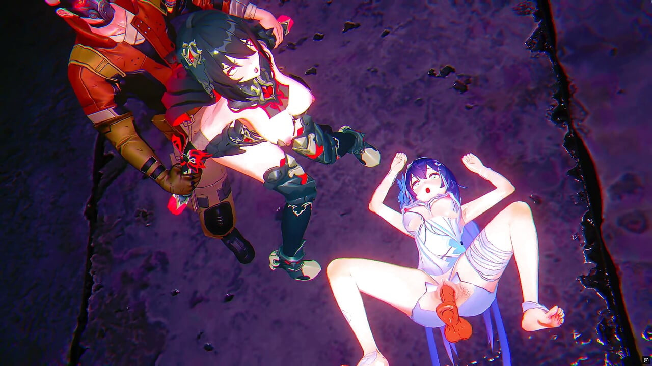 Honkai Impact - Seele Vollerei BBC Drsný sex - 3D Hentai Animace