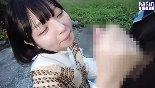 Pertemuan dengan cewek imut imut yang menggoda cowok dengan tubuh mungil ini adalah bagian 1