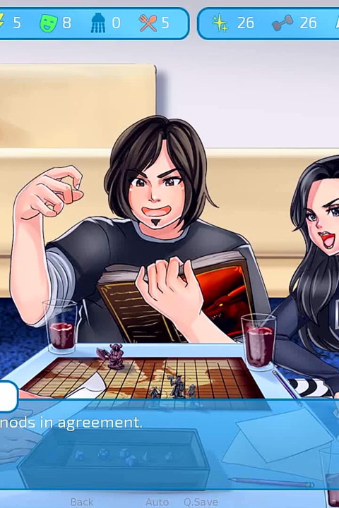 Love & sex second base: playing game with friends at home ep 23 (愛とセックスの二塁: 家で友達とゲームをする ep 23)