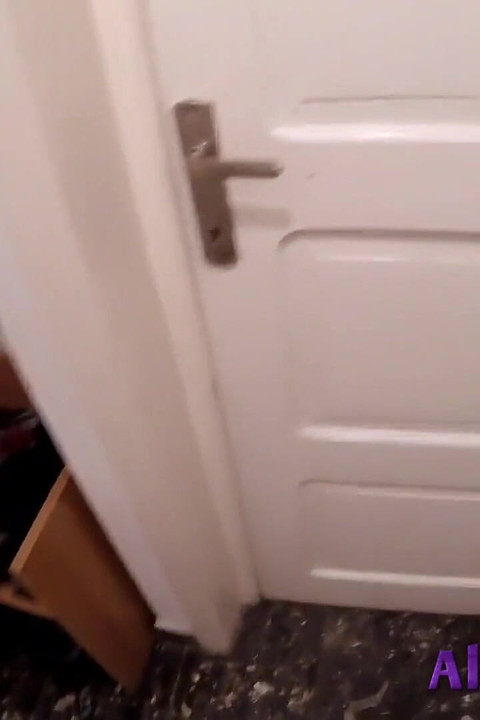 Waking her up to suck my dick and swallow my cum