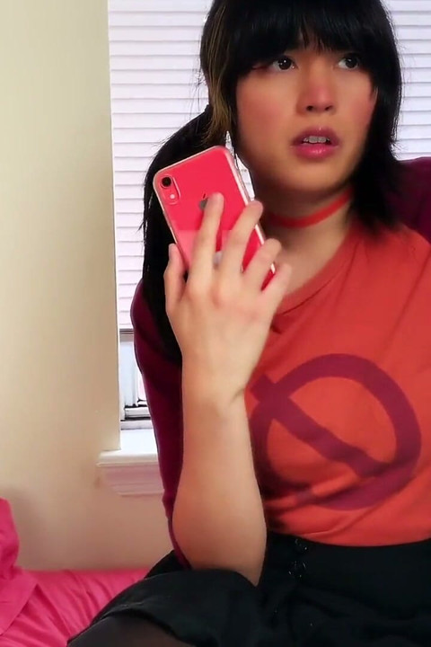 Trans Tsundere: bully femdom JOI
