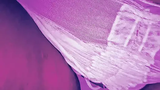 I tore my stepmom's panties and came a lot in her beautiful pussy, hairy pussy and her big tits