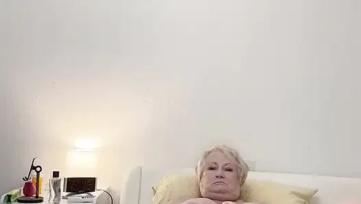 Granny Fucked by Dildo