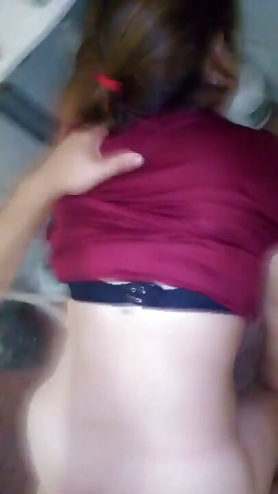 No banheiro com minha namorada
