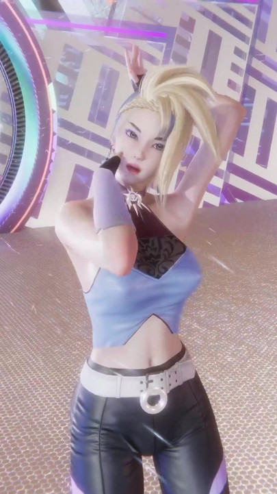 Mmd Aespa - drama - Akali Sexy Kpop Dance Liga de Leyendas Hentai sin censura 4k 60fps | Clip 1