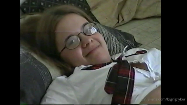 Vintage Ryker with Schoolgirl Outfit Slut