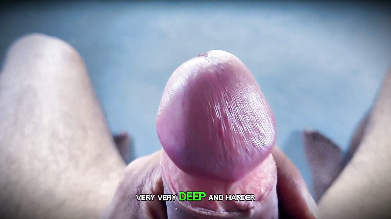 POV Close-Up Big Dick Solo Masturbation – Dirty Talking, Loud Moaning & Huge Orgasm