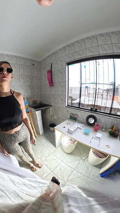 Little blind had orgasms with the pussy lick and anal penetration from the gynecologist.