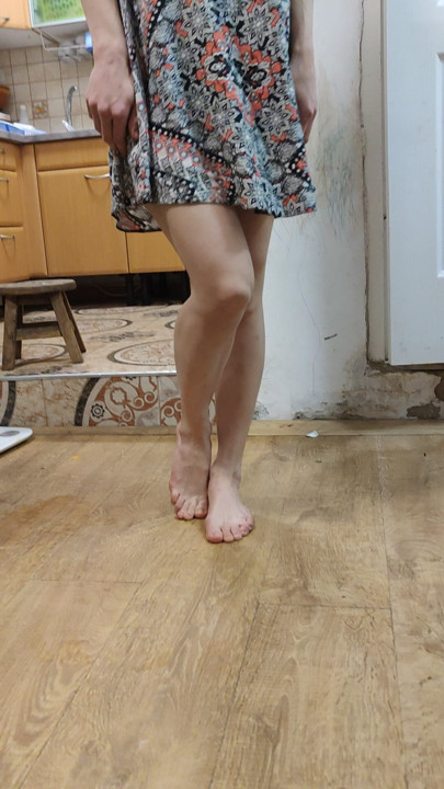 Sexy hotwife flashing amazing body