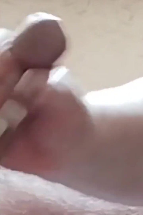 A dick cums after masturbation cum close-up
