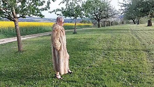 A Super-hot Granny in a Racy Thong Bodysuit!