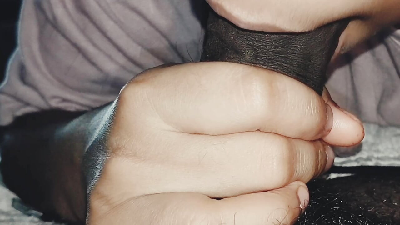 viral big boobs handjob and cum in mouth pussy couple sex with cum twice