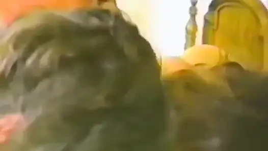 İki amatör çift sert grup seks yapıyor