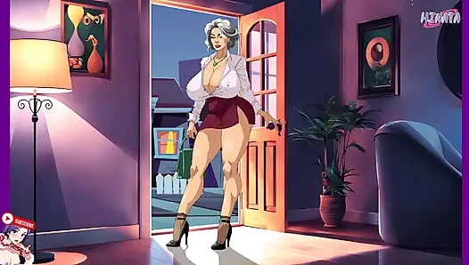 Ich schaue meinen Lehrer nebenan an. Sie masturbiert Solar, fängt mich aber auf und bringt mich in ihren Kerker