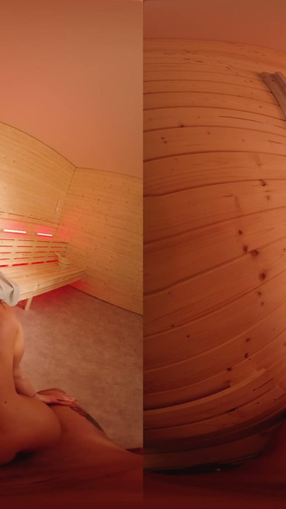 Chịch vụng trộm trong phòng xông hơi - Virtual Real Porn | Clip 2