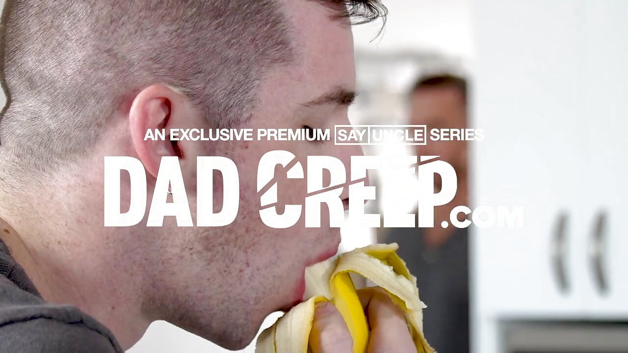 Hot missionary boy Elder Oaks get down on his knees and thrust with throbbing shaft unto his plump red lips