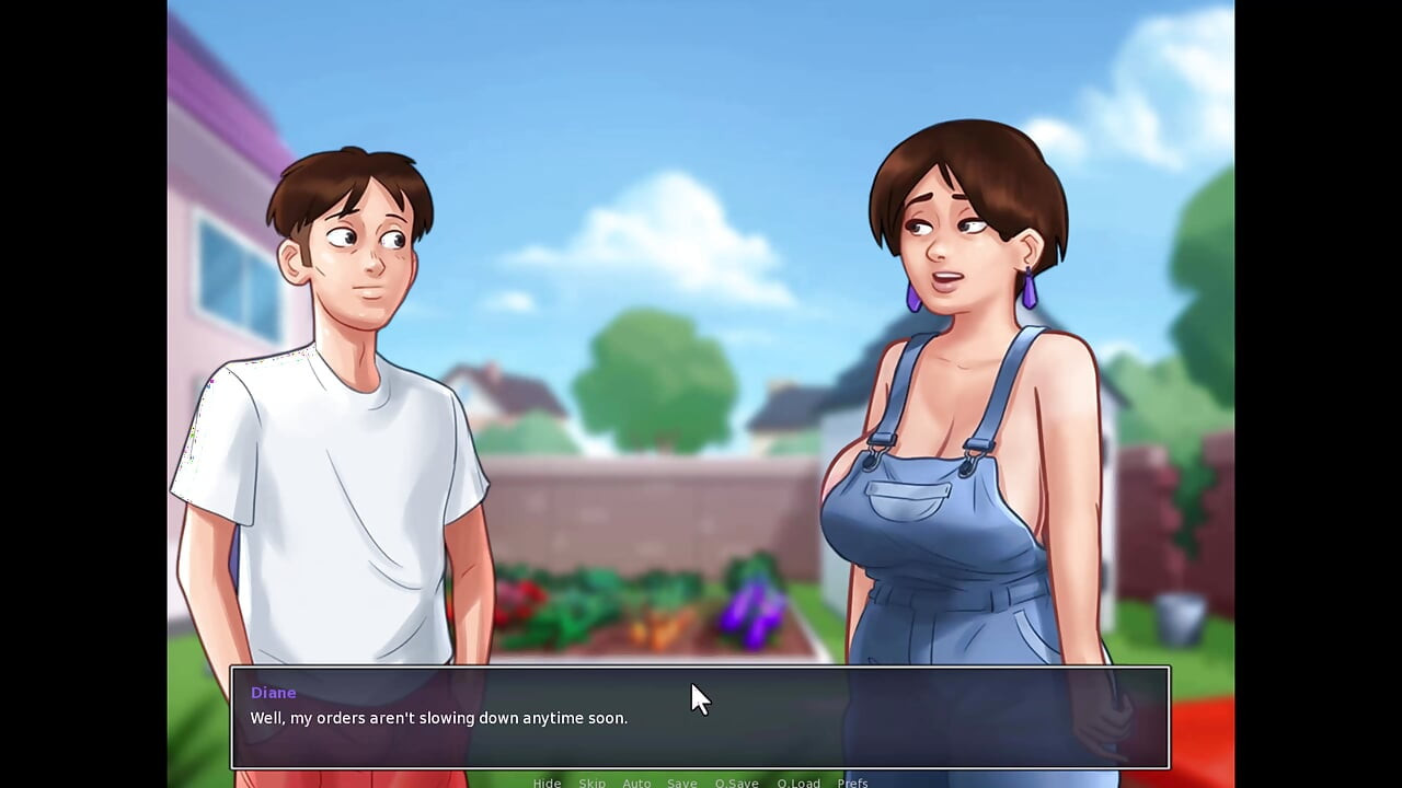 Summertime saga: Ik hou ervan om in haar klaar te komen.