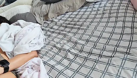 Homemade amateur sex video with gifted black man